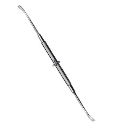 Sims Curette, Sharp, 11" (28.0 Cm), Malleable, Size #6, 14.0 Mm